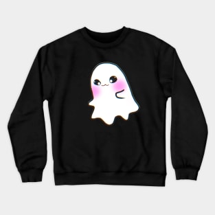 Cute Kawaii Spooky Halloween Ghost Crewneck Sweatshirt